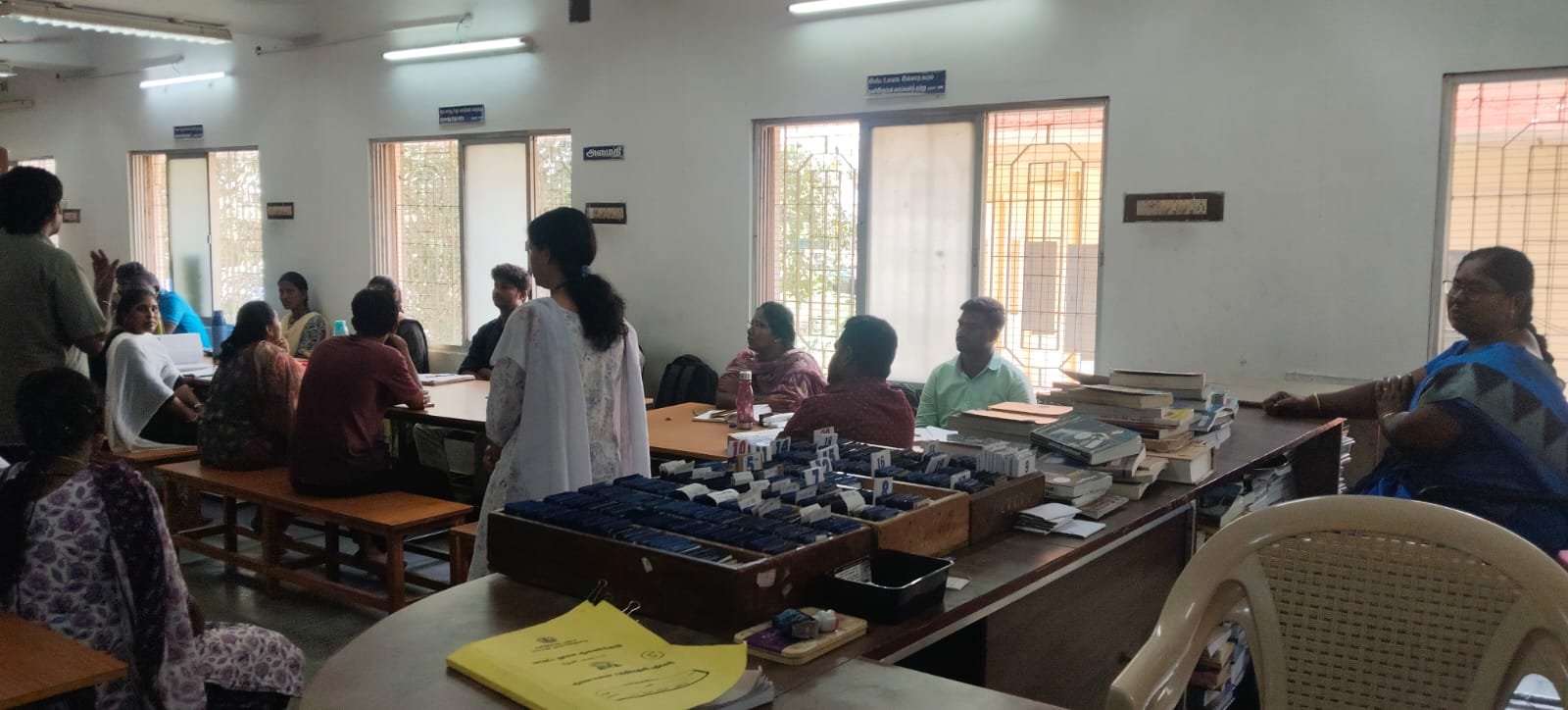 THENI DISTRICT LIBRARY - GENERAL AWARNESS PROGRAM ABOUT TNPSC, BANKING AND IELTS EXAM