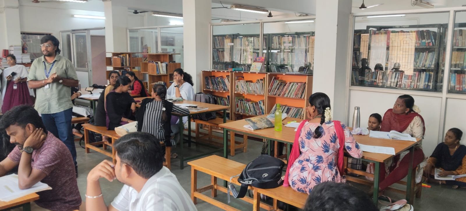 THENI DISTRICT LIBRARY - GENERAL AWARNESS PROGRAM ABOUT TNPSC, BANKING AND IELTS EXAM