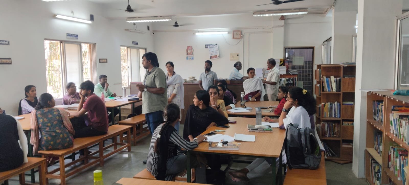 THENI DISTRICT LIBRARY - GENERAL AWARNESS PROGRAM ABOUT TNPSC, BANKING AND IELTS EXAM