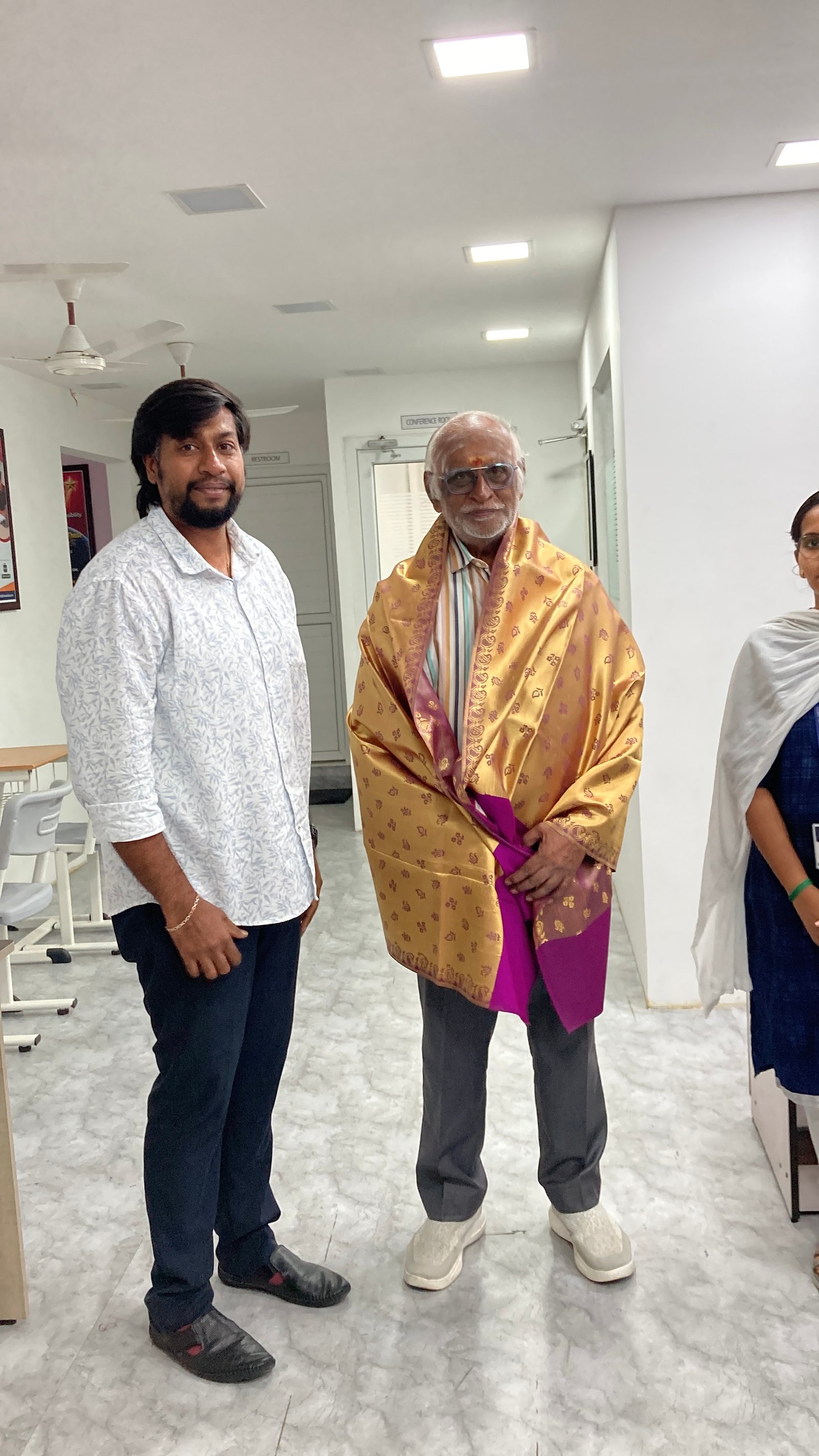 38 EXCITING YEARS OF BANKING JOURNEY - AUTHOR OF THE NOVEL "COME CLOSER" - BANKING VETERAN SHRI SUBRAMANIAN NARAYANAN IYER VISITED FORTES ACADEMY TO SHARE HIS EXEMPLARY BANKING LIFE