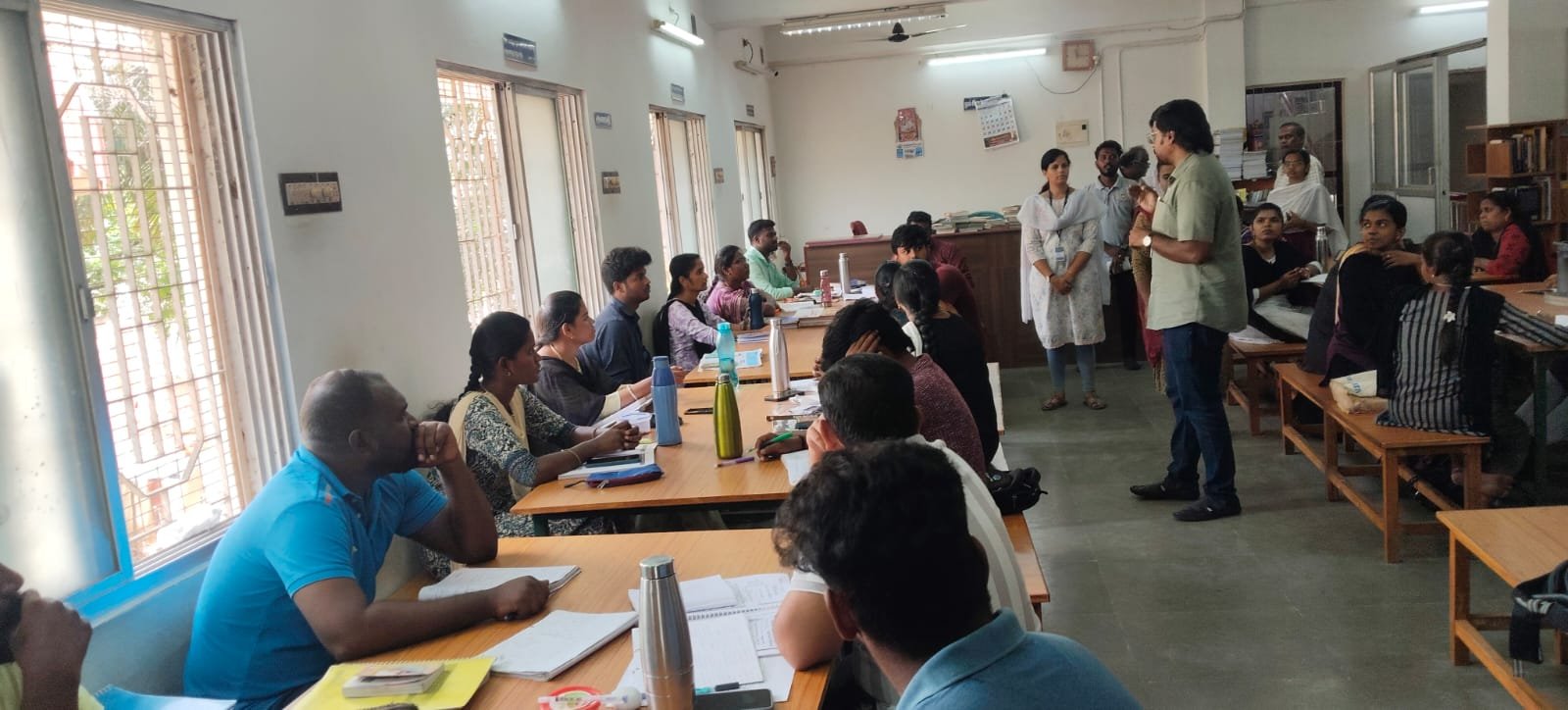 THENI DISTRICT LIBRARY - GENERAL AWARNESS PROGRAM ABOUT TNPSC, BANKING AND IELTS EXAM